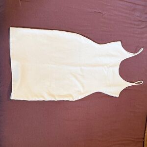 White Sleeveless Dress